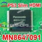 PS3 Slim HDMI Control IC MN8647091 By Panasonic Repair Part Replacement