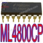 FAIRCHILD ML4800CP ML4800 Power Factor Correction and PWM Controller Combo 16-Pin PDIP