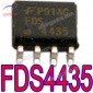 Fairchild FDS4435 P-Channel Logic Level PowerTrenchTM MOSFET SOP-8