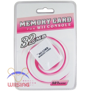 32MB Memory Card for Nintendo Wii & Gamecube