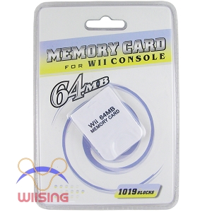 64MB Memory Card for Nintendo Wii & Gamecube