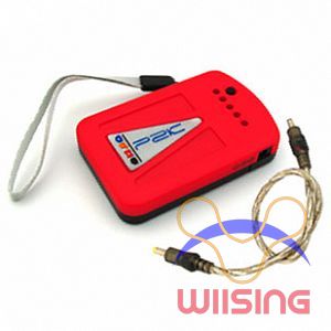 Brand New Emergency Charger for PSP 2000(Red)