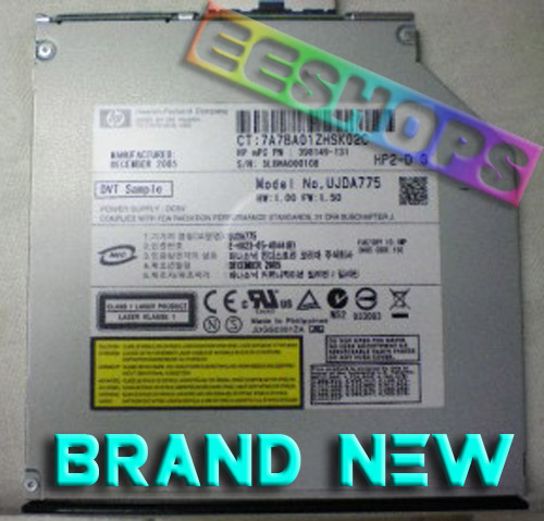 NEW Panasonic 9.5MM Ultra Thin Super Slim DVD-ROM Combo CD RW Drive UJDA775