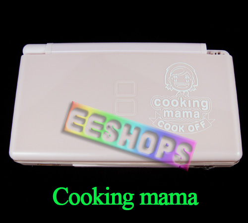 Nintendo DS Lite NDSL Housing shell Case Pink Cooking mama