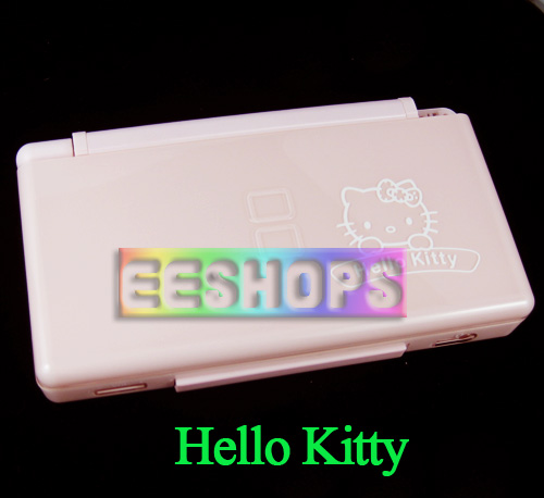 Nintendo DS Lite NDSL Housing shell Case Pink Hello Kitty