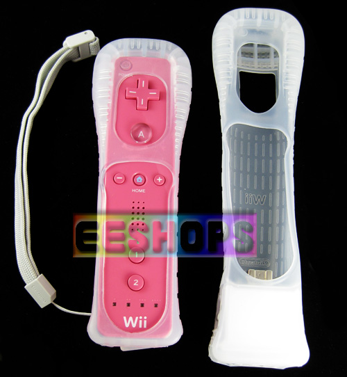 Nintendo Wii Remote Controller + MotionPlus Motion Plus pink