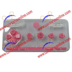 PSP 1000 Faceplate Button Set Pink PSP 1000 Repair Parts