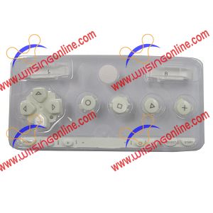 PSP 1000 Faceplate Button Set White PSP 1000 Repair Parts