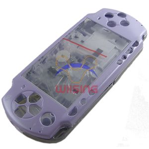 PSP 2000 Housing Shell Case with Button Set (Light Purple)