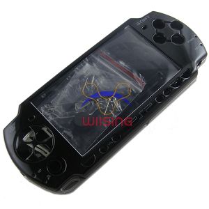 PSP 2000 Housing Shell Case with Button Set ( Black )