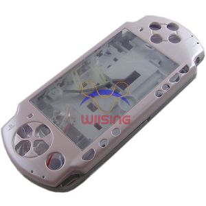 PSP 2000 Housing Shell Case with Button Set (Pink)