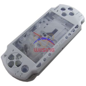 PSP 2000 Housing Shell Case with Button Set (White)