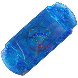 PSP 3000 Replacement Shell Housing PSP 3000 Transparent Blue