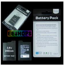 Sony PSP2000/3000 Lithium 2400 mah Battery