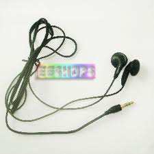 Sony PSP 3000 and 808 Original Black Earphone without Packing