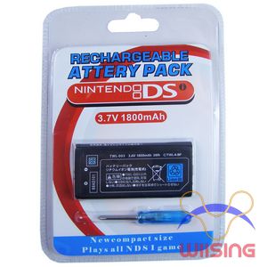 Rechargeable Battery Pack for Nintendo DSi 1800 mAh