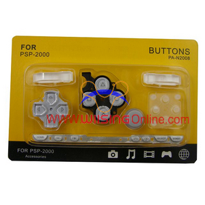 Repair Parts Replacement Buttons for PSP Slim/2000 (Gray)