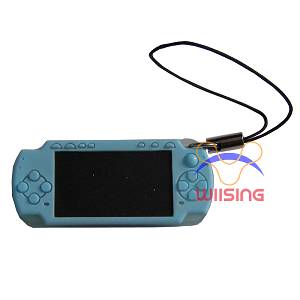 Silicon Decorated pendant-miniature PSP console blue colour