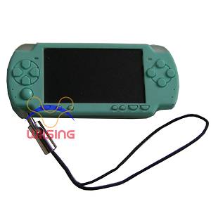 Silicon Decorated pendant-miniature PSP console green colour