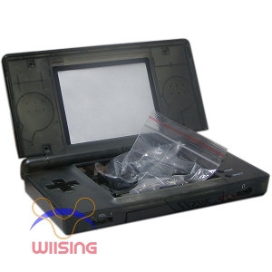 Transparent Black Replacement Housing Shell Case Set for NDSL