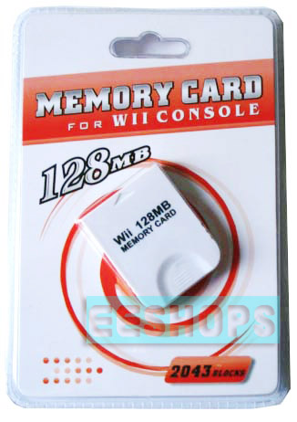 128MB 128M Memory Card for Nintendo Wii Game Console