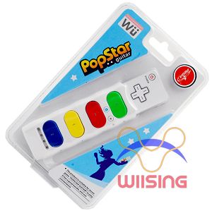 Wii Pop Star Guitar Remoter Controller