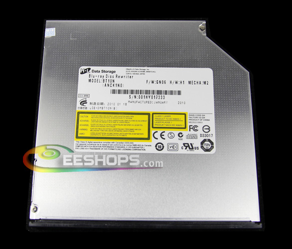 NEW LG HL BT10N 12.7mm Internal Slim 6X Blu-ray Burner Writer BD-RE DVD RW Multi Burner SATA Drive