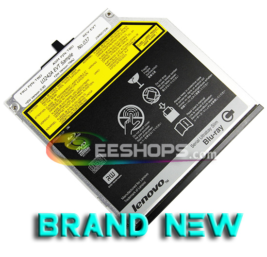 Panasonic UJ242A UJ-242A 242 Super Slim 9.5mm Blu-Ray Burner Writer DVD RW SATA Drive for ThinkPad T400 T410 W500 W700