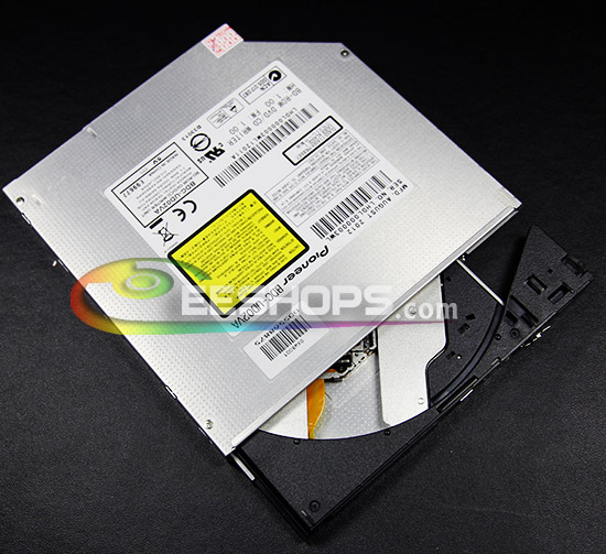 Pioneer BDC-UD02 BDC-UD02VA 9.5mm Super Slim 6X 3D Blu-ray Combo Player BD-ROM 8X DVD CD Writer Tray SATA Drive New