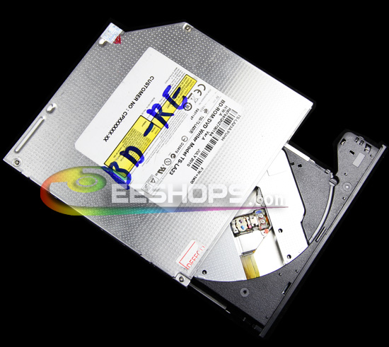 Toshiba Samsung TS-LA23 LA23A 6X 3D Blu-ray Burner Writer Multi DVD RW Slim Internal SATA Drive