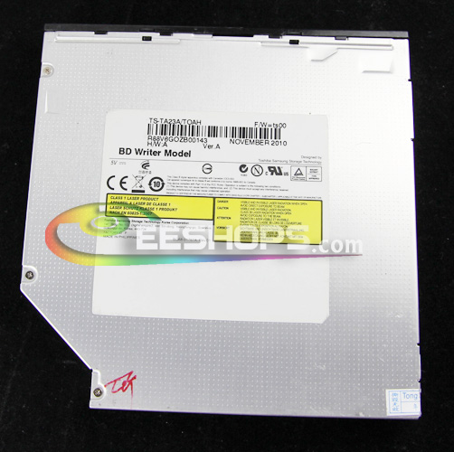 Toshiba Samsung TS-TA23 TA23A 6X Blu-ray Burner Writer Multi DVD  RW 12.7mm Slim Internal Slot-in SATA Drive