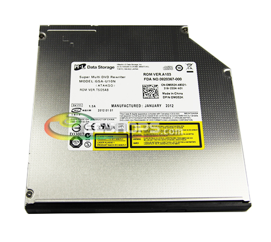 NEW HL GSA-U10N Super Slim 8X Muli DVD CD RW Burner 9.5MM Ultrathin Tray IDE Internal Drive