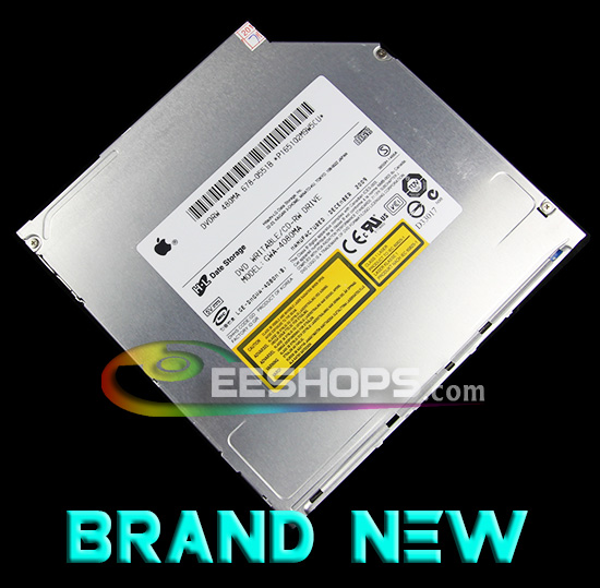 New Apple MacBook Pro SuperDrive 9.5mm Super Slim 8X DL DVD Writable CD RW Burner Slot-in Internal IDE Drive GWA-4080MA