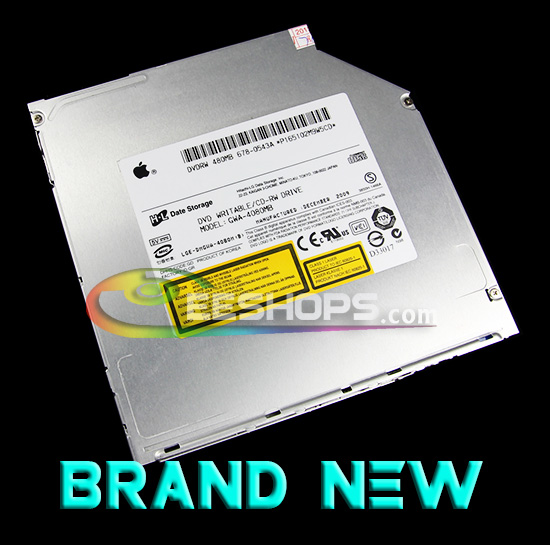 New Apple MacBook Pro SuperDrive 9.5mm Super Slim 8X DL DVD Writable CD RW Burner Slot-in Internal IDE Drive GWA-4080MB