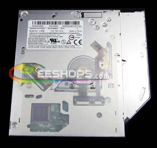 New Apple Macbook Pro Unibody Aluminum SuperDrive MATSHITA UJ-898 898A DVD-RW Super Slim Slot-in SATA Drive