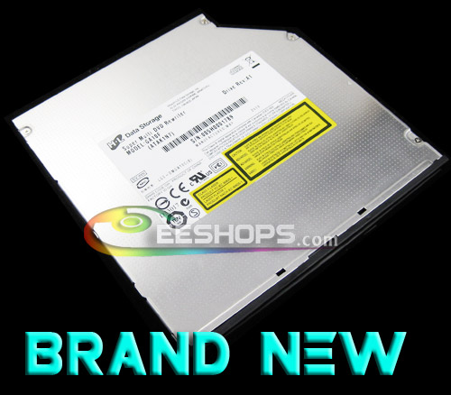 New HL GA10F 8X DL DVD RW Burner SATA Slim Slot-in Drive LabelFlash