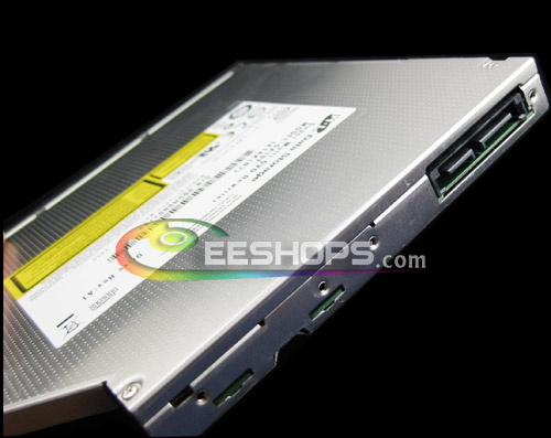 New HL GA10F 8X DL DVD RW Burner SATA Slim Slot-in Drive    LabelFlash