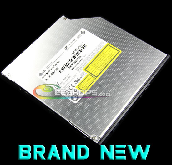 New HL GSA-T50N 8X DL DVD RW CD Burner Writer Tray-loading Laptop 12.7mm Slim Internal SATA Drive