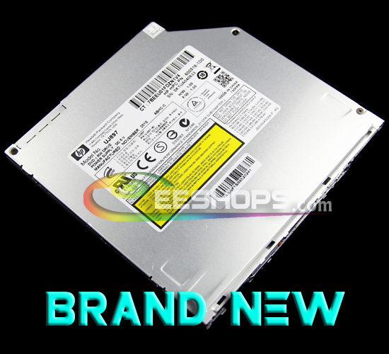 New HP SuperDrive 8X DL DVD CD RW Slot-in Super Slim 9.5mm Internal SATA Drive HL UJ-897 UJ897