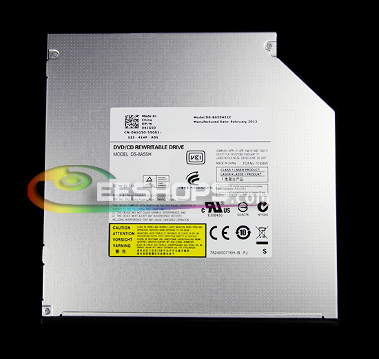 New Philips & Lite-on DS-8A5S 8A5SH 8X DL DVD RW CD Burner Writer 12.7mm Slim Internal SATA Rewritable Drive