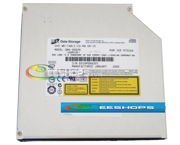 New for HL GWA-4082N GMA-4082N 8X DL DVD RW Writable Burner RW 24 CD-R Writer Tray Slim Internal IDE Drive Wholesale