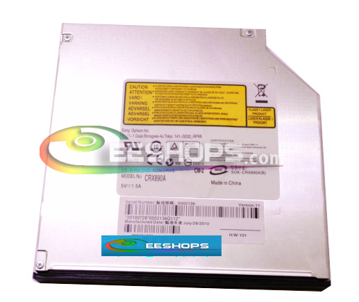 Sony NEC CRX880A 8X DVD ROM Combo CD RW Burner 12.7mm Tray IDE Internal Drive for Lenovo  Laptop