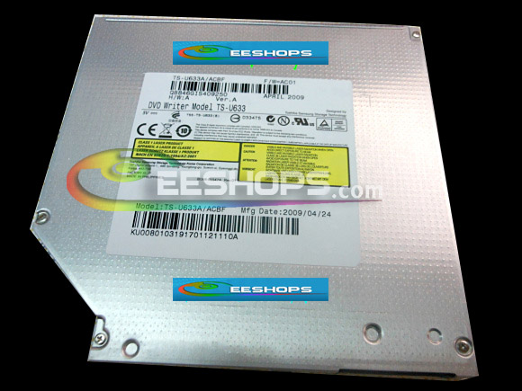 Toshiba Sumsung TS-U633 U633A U633J U633F Super Slim 9.5mm 8X DL DVD RW Burner 24X CD-R Writer Tray-Loading Internal SATA Drive New