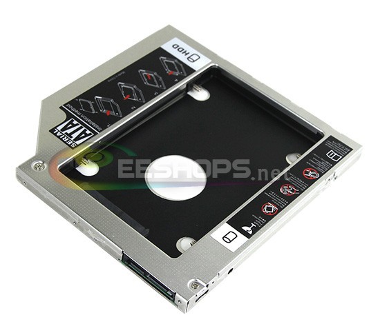 Second Hard Disk Drive Enclosure 2nd HDD SSD Caddy DVD Optical Bayfor Samsung Series 3 NP300 NP300E5E NP300E7A Notebook PC