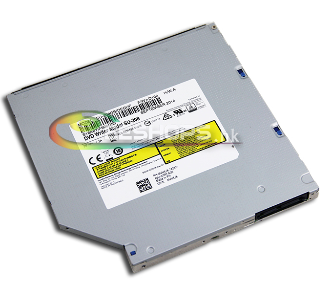 New Toshiba Samsung CDDVDW SU-208 SU208 SU208FB SU208GB Super Multi 8X DVD RW DL Burner 24X CD-R Writer 9.5mm Slim Internal SATA Optical Drive 