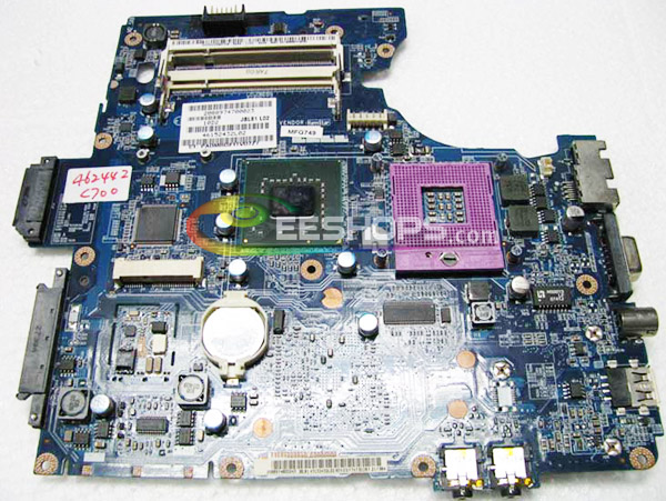 HP 462442-001 C700 INTEL 960GM Laptop Motherboard Mainboard