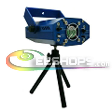 Mini Laser Sound Activated Stage Lighting with Tripod