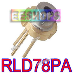   ROHM RLD78PA 780nm 5mw Laser Diode with Monitor photodiode for CD VCD Player Laser lens