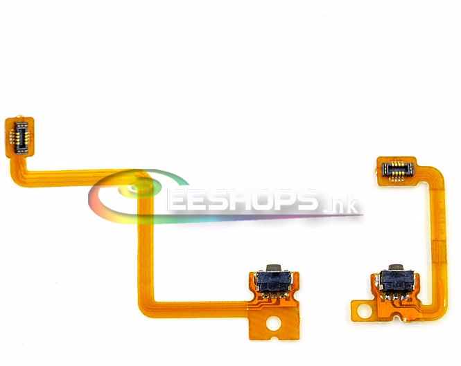 Cheap New Original Left L and R Right Trigger Buttons Shoulder Switch Button Flex Cable Flat Cables for Nintendo 3DS Replacement Part