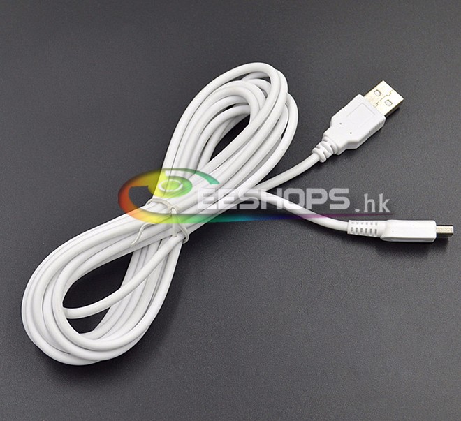 Cheap Brand New USB Data Charge Cable 3M Super Long Charging Cables for Nintendo New 3DS DSi New3DS LL XL 3DSXL 3DSLL Spare Part Free Shipping